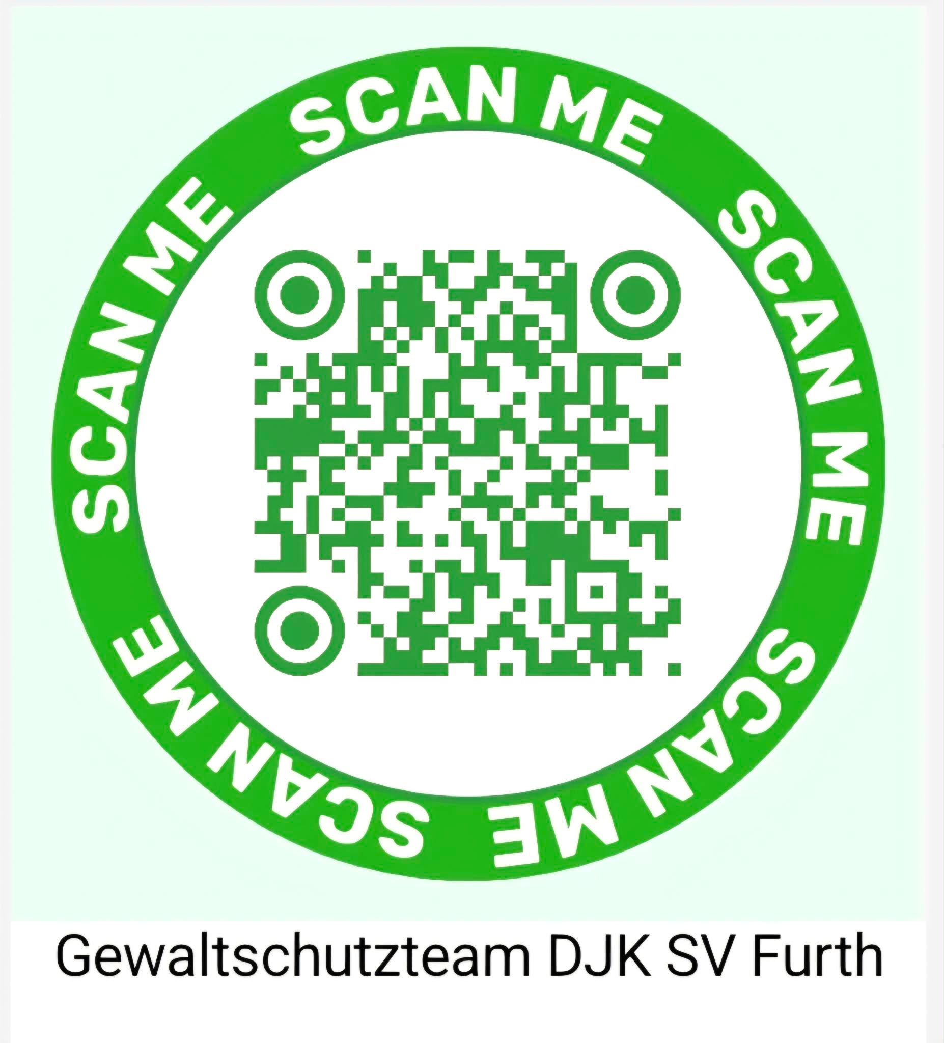 QR-Code Gewaltschutzteam DJK SV Furth e.V.