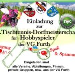 TT-Dorfmeisterschaft für Hobbyspieler