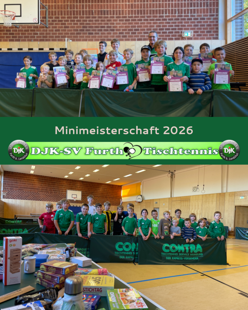 DJK SV Furth Tischtennis Jugend