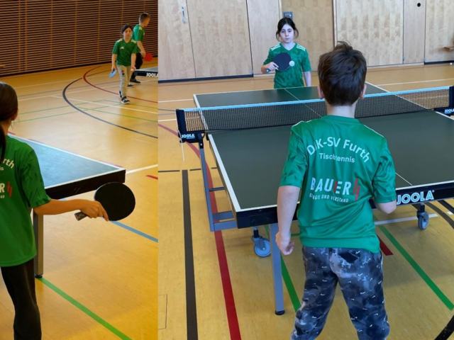 DJK SV Furth Tischtennis Jugend